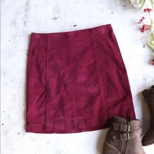 Free People - Modern Femme Corduroy Western Inspired Mini Skirt